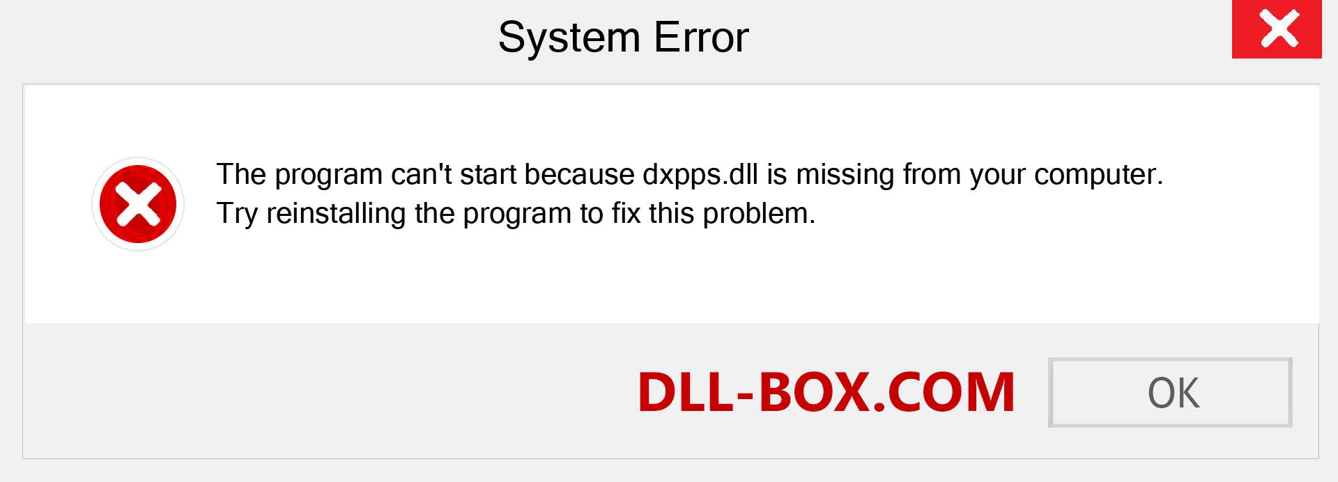  dxpps.dll file is missing?. Download for Windows 7, 8, 10 - Fix  dxpps dll Missing Error on Windows, photos, images